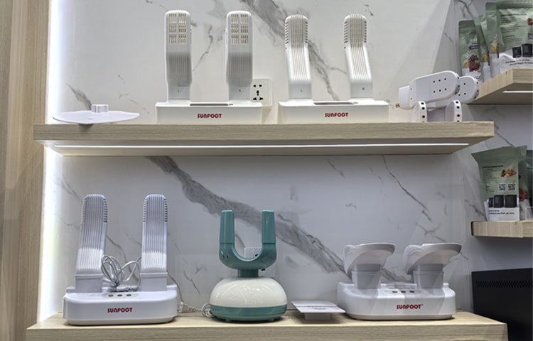 Sunfoot Shoes Dryer Canton Fair Hall 3.1 | K15-16